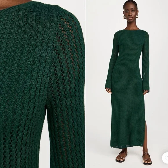 Seven Wonders Open Back Bell Sleeves Midi Dress, Emerald Green, NWT - www.rajagirimanappuram.com Seven Wonders Open Back Bell Sleeves Midi Dress, Emerald Green, NWT - www.rajagirimanappuram.com